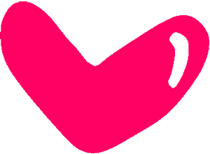 Gif animé coeur rouge